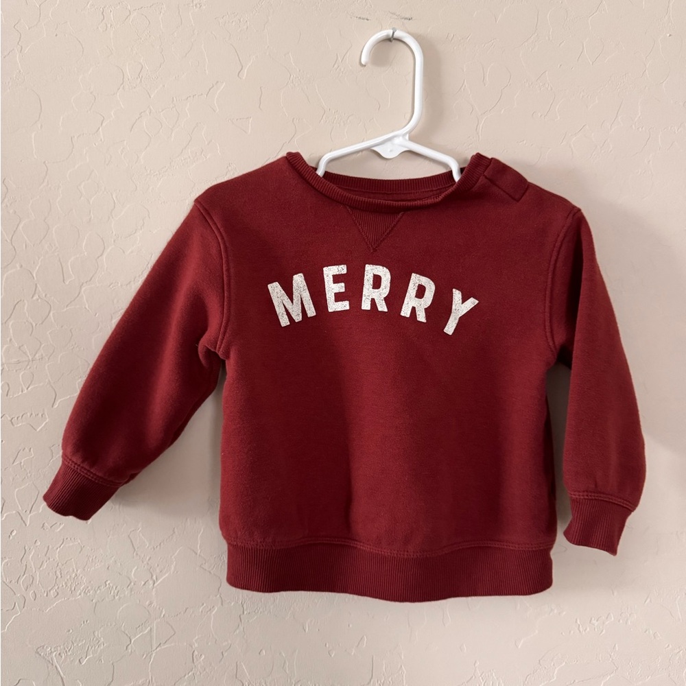 Merry Red Kids Sweatshirt